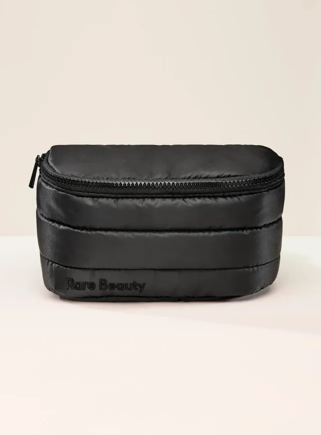 Rare Beauty Puffy Belt Bag banane matelassée noire spacieuse