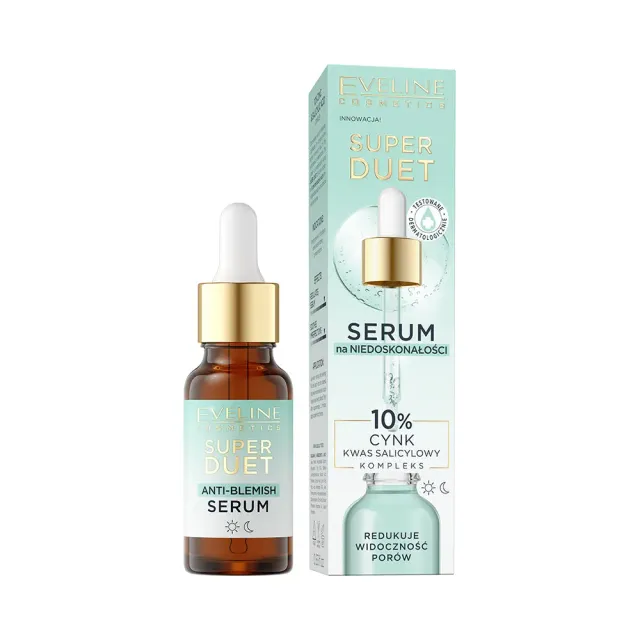 Eveline Super Duet sérum anti-imperfections zinc 10%