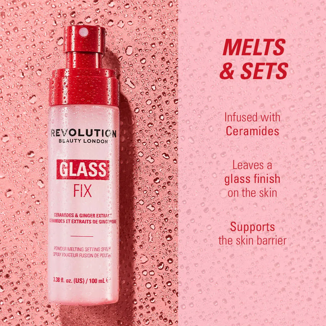 Revolution Glass Fix Spray Fixateur Effet Glass Skin