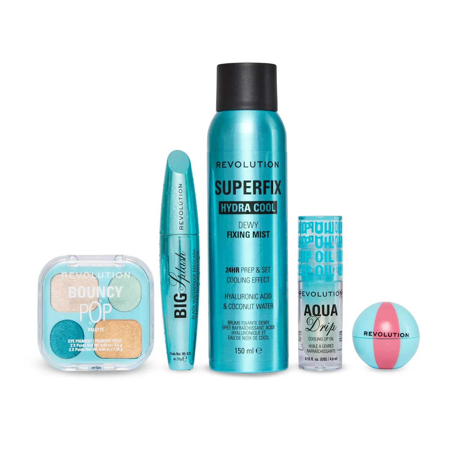 Revolution Poolside coffret maquillage 5 pièces été