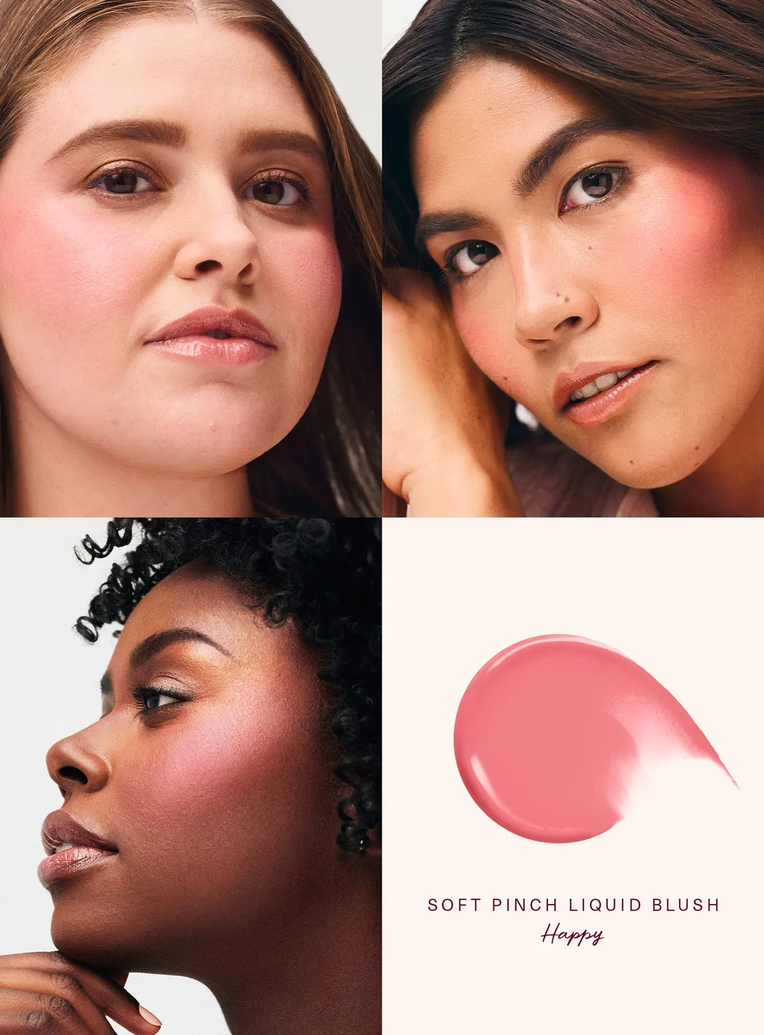 Rare Beauty Soft Pinch duo blush liquide Happy Souvenir