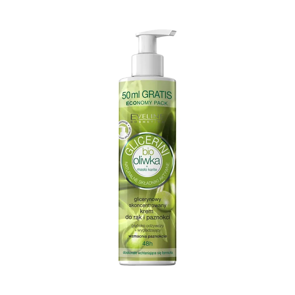 Eveline Glicerini crème mains et ongles huile d'olive