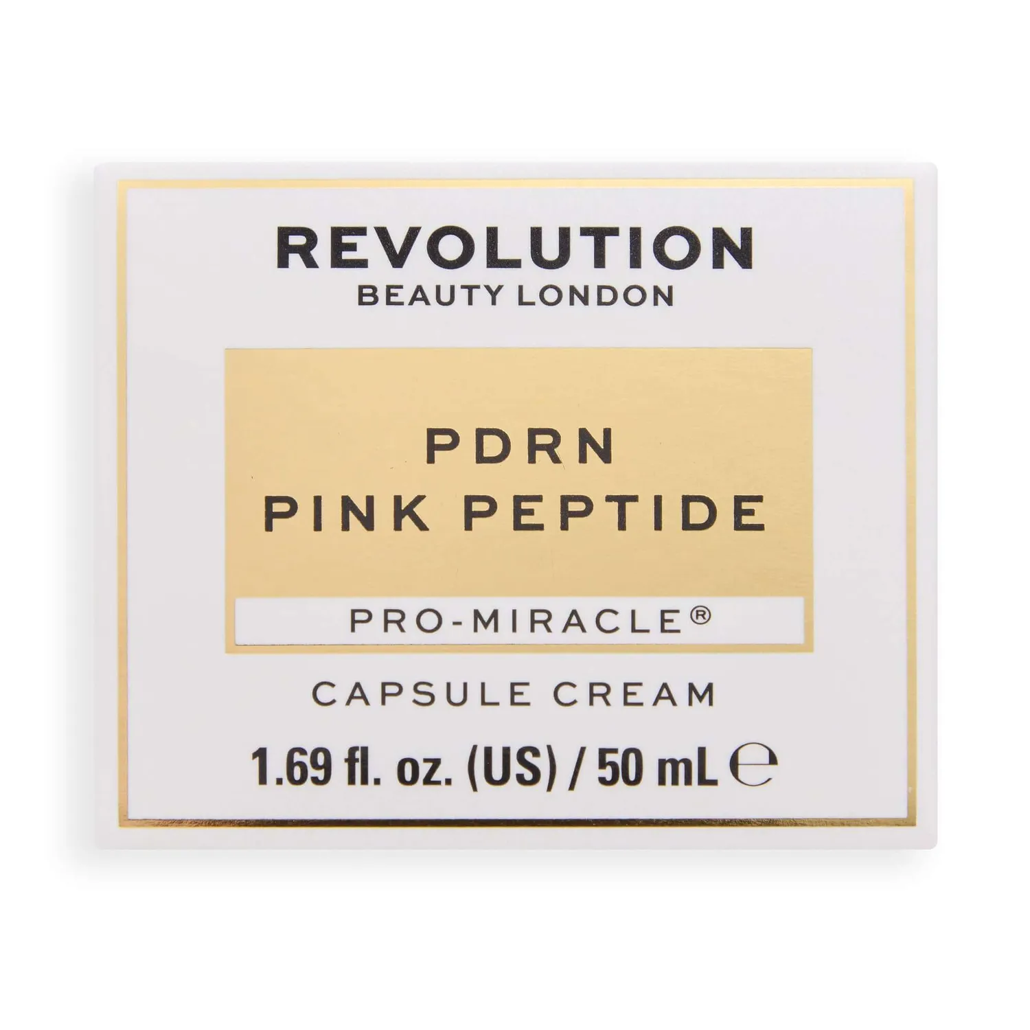 Revolution Pro Miracle crème capsules PDRN peptides repulpante
