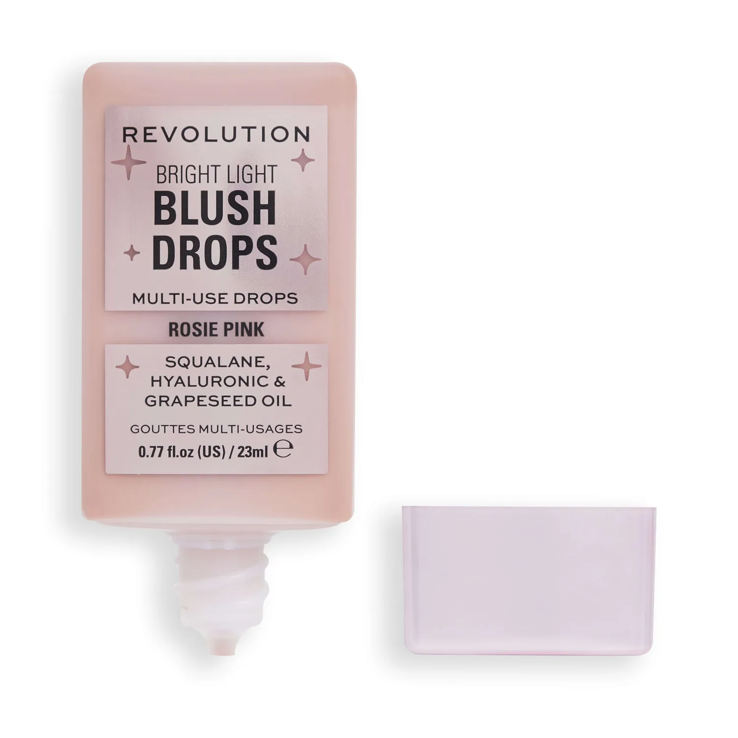 Revolution Bright Light Blush Drops blush liquide Pink Rosie