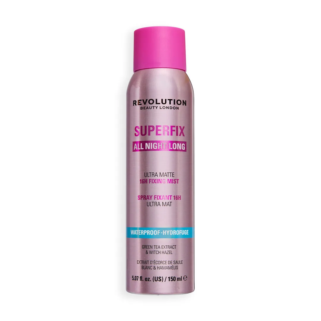 Revolution Superfix brume fixatrice Super Hold tenue mate