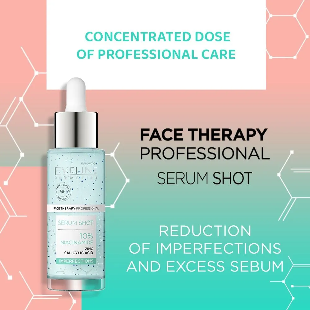 Eveline Face Therapy Professional Serum Shot Niacinamide sérum peau grasse