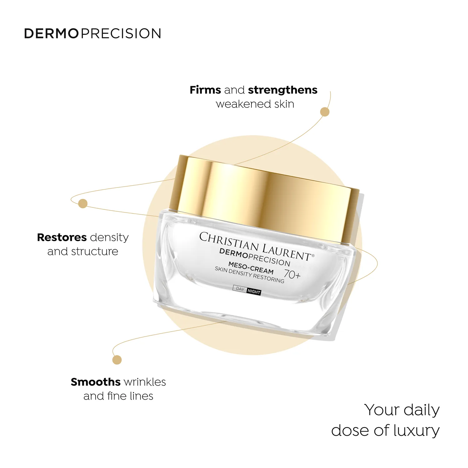 Eveline Christian Laurent méso-crème visage 70+ densité