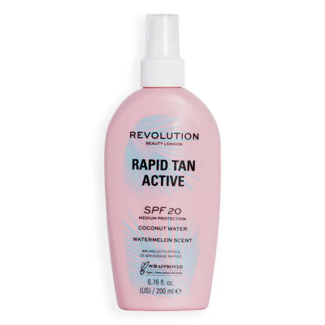 Revolution Rapid Tan Accelerator SPF 20 autobronzant coco