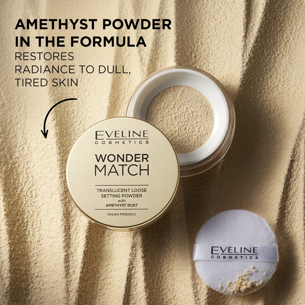 Eveline Wonder Match poudre libre fixatrice améthyste