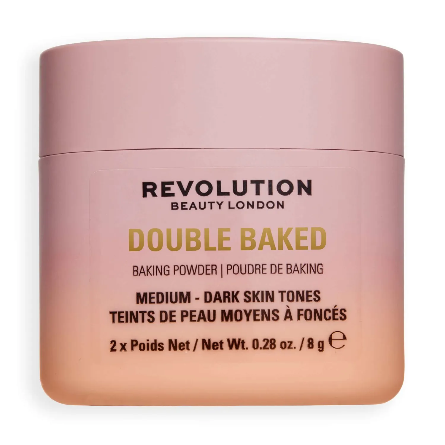 Revolution Double Baked poudre libre matifiante 2 teintes
