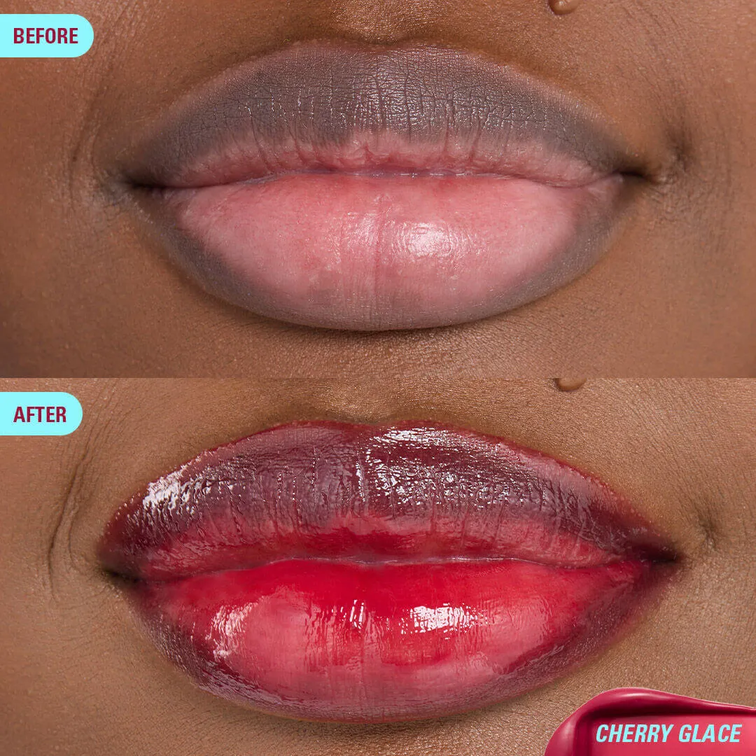 Revolution Kiss Drip Water Lip Tint encre Cherry Glace brillant