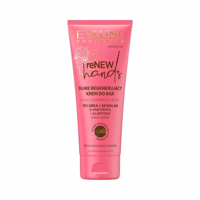 Eveline Renew Hands crème mains régénérante peaux sèches vegan