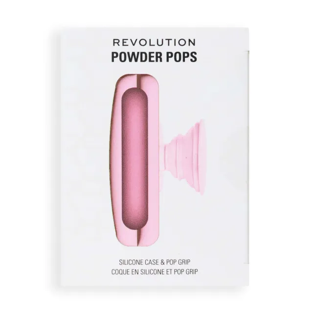 Revolution Powder Pops coque silicone rose + grip