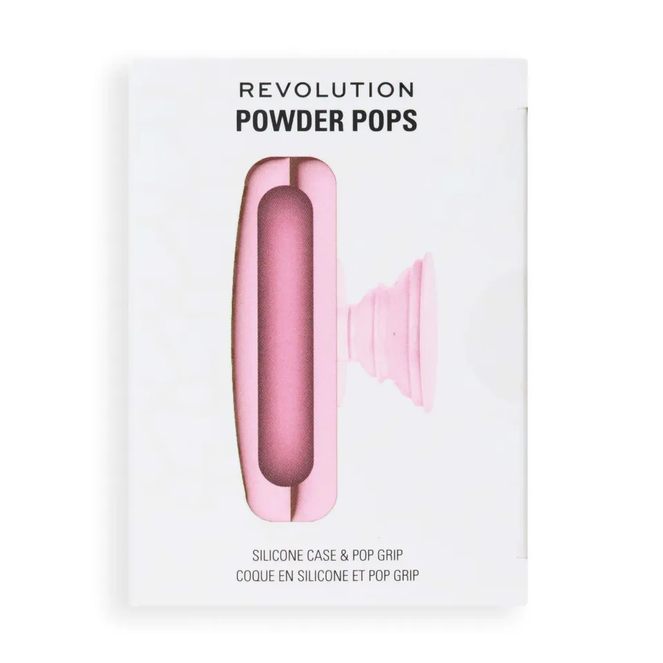 Revolution Powder Pops coque silicone rose + grip
