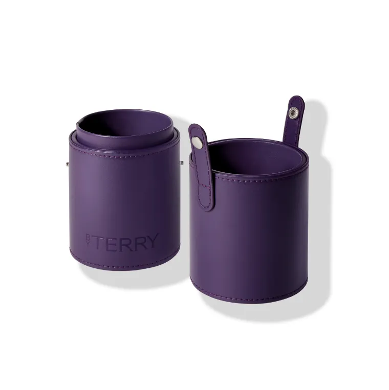 By Terry Tool-Expert trousse pinceaux cuir vegan violette