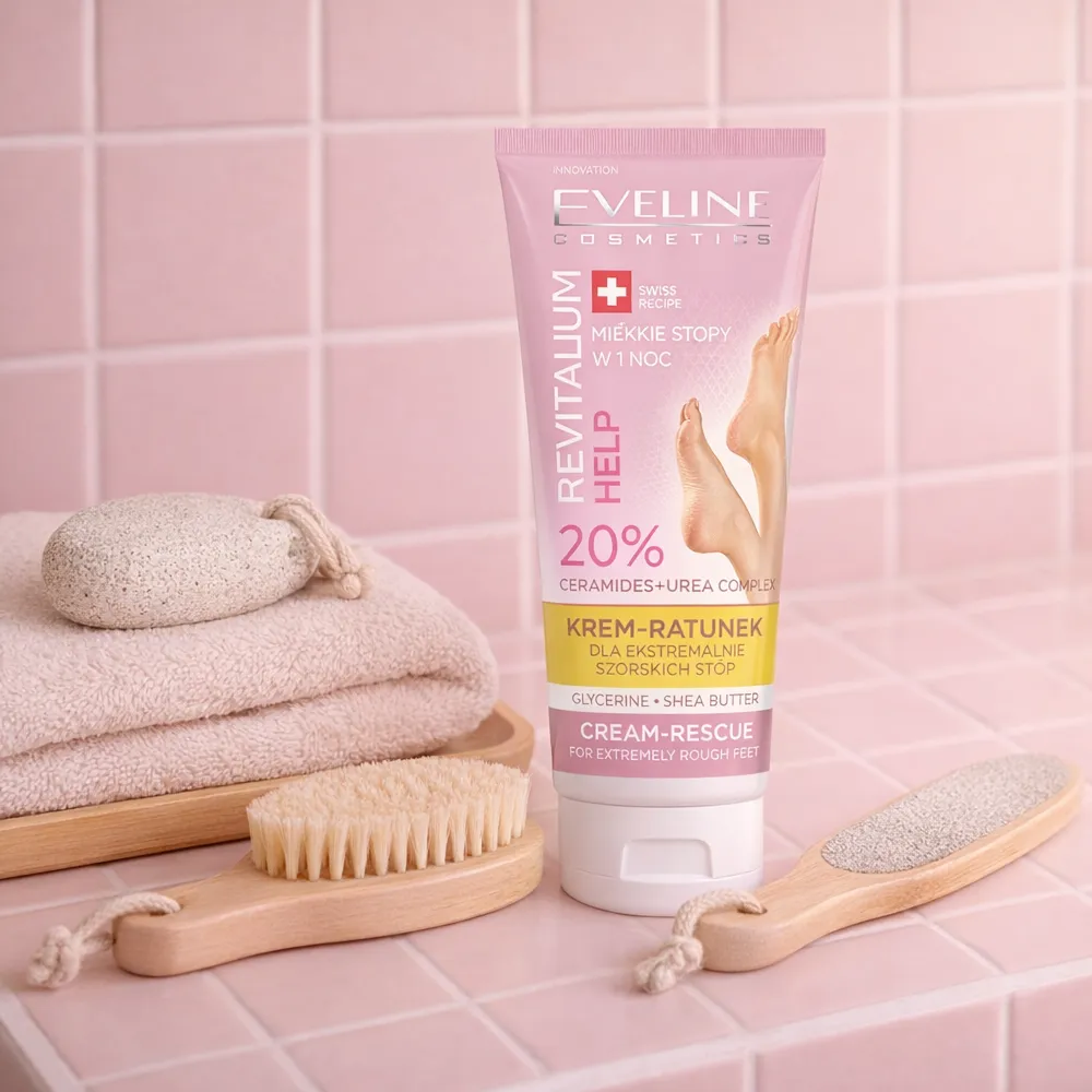 Eveline Revitalum Rescue crème pieds très secs