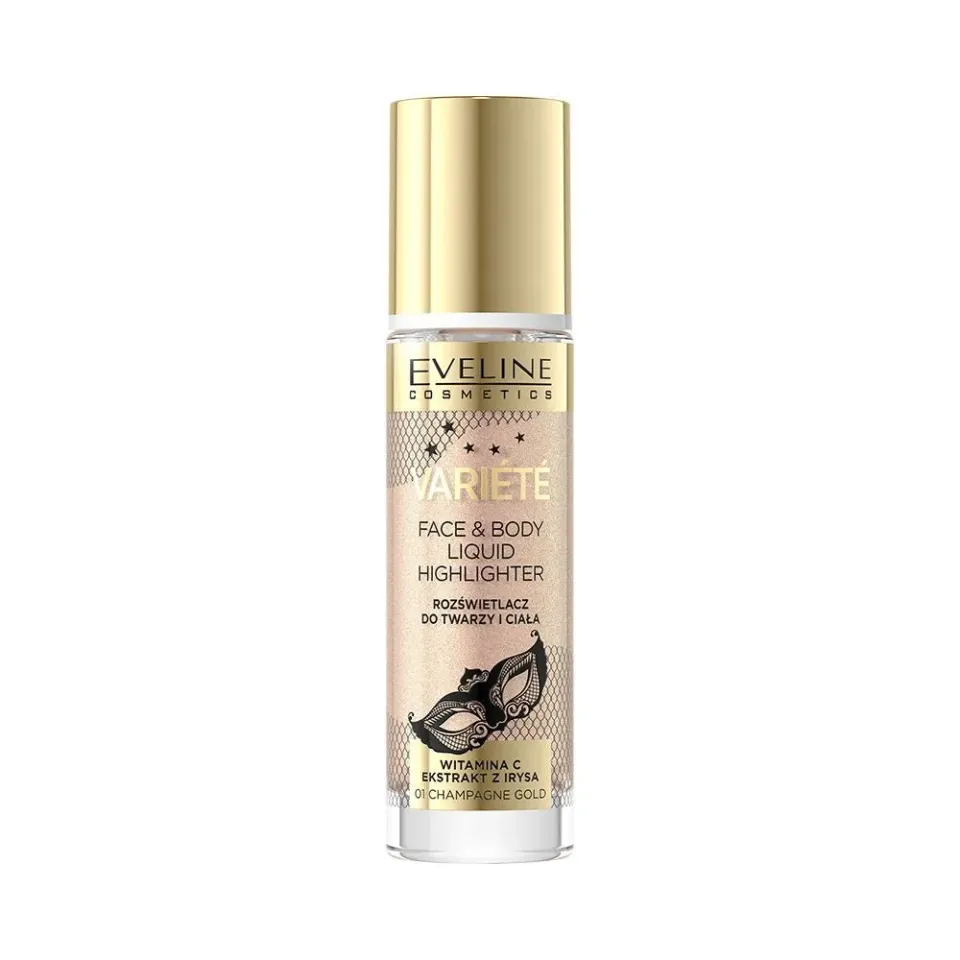 Eveline Variété highlighter visage et corps teinte lumineuse