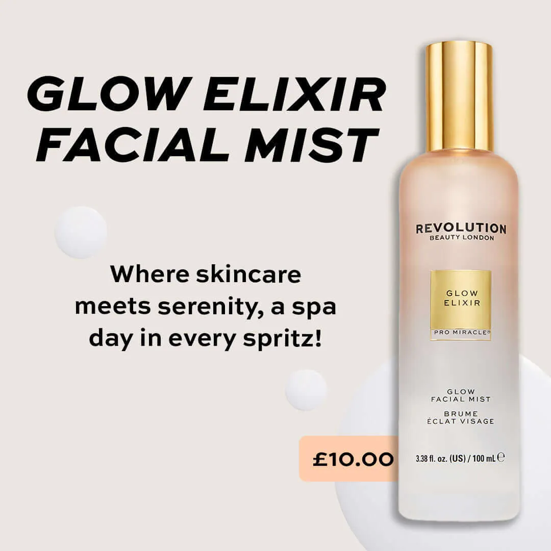 Revolution Pro Miracle Glow Elixir brume visage