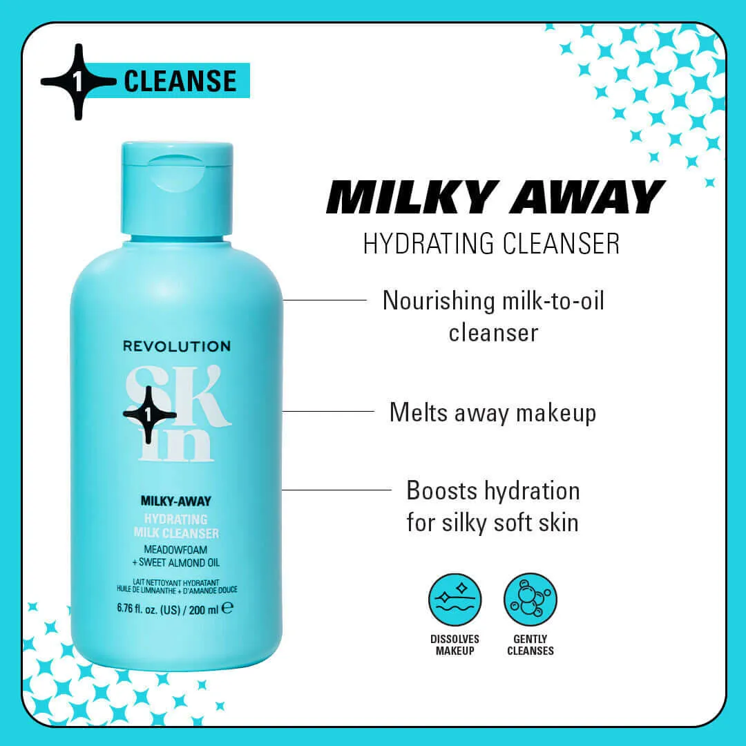 Revolution Skin Happy Hydrate kit soin visage hydratant 4 étapes