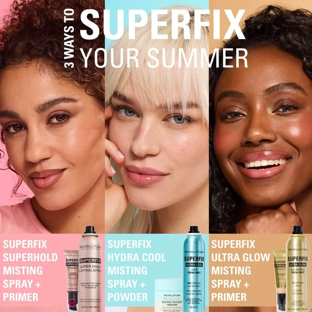 Revolution Superfix Super Glow Primer Gold base éclat