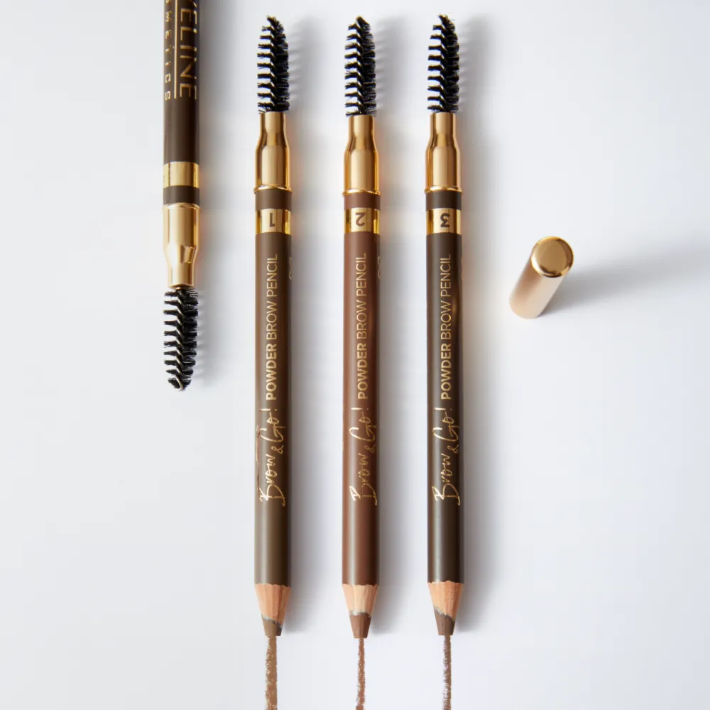Eveline Brow & Go crayon sourcils poudre fini naturel