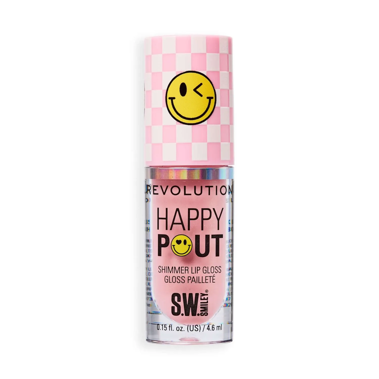 Revolution x Smiley Happy Pout gloss lèvres Sunbeam doré
