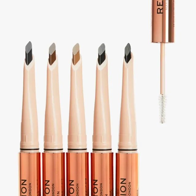 Revolution Fluffy Brow Filter Duo gel sourcils Granite vegan
