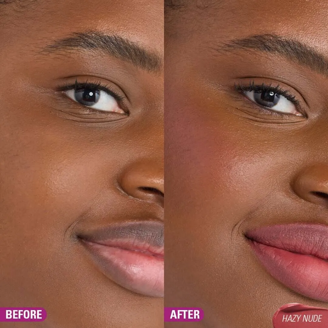 Revolution Bouncy Pudding tinte lèvres joues Peach Veil