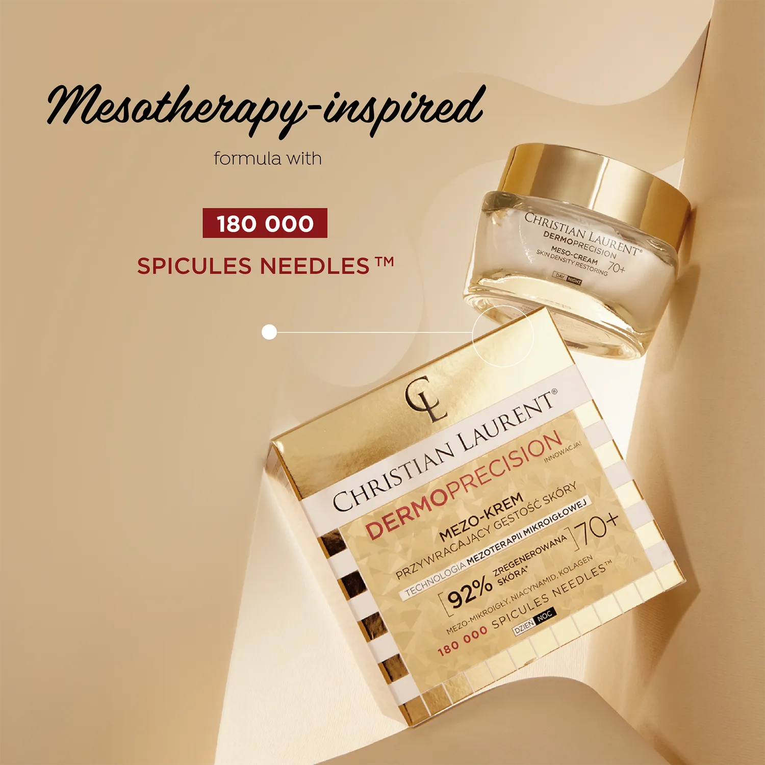 Eveline Christian Laurent méso-crème visage 70+ densité