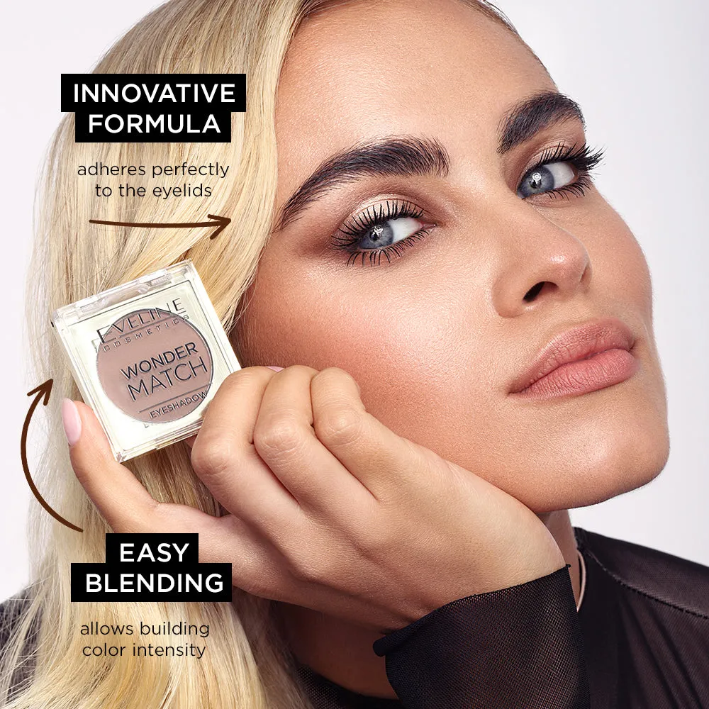 Eveline Wonder Match fard paupières compact N°01 Base