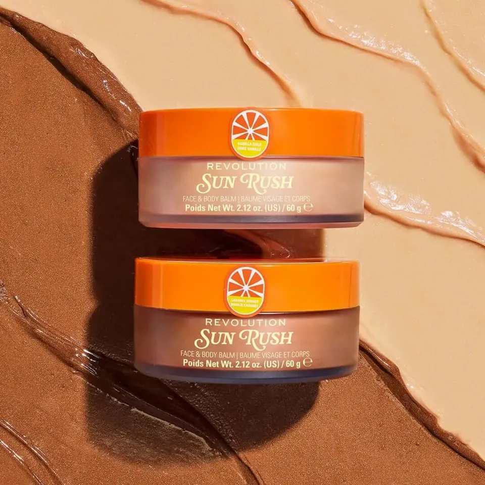 Revolution Sun Rush Body Balm Vanilla Gold doré