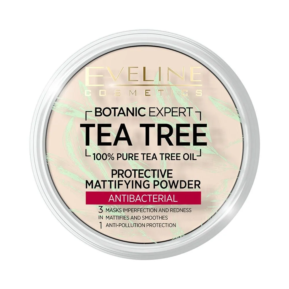 Eveline Tea Tree Botanic Expert poudre visage matifiante