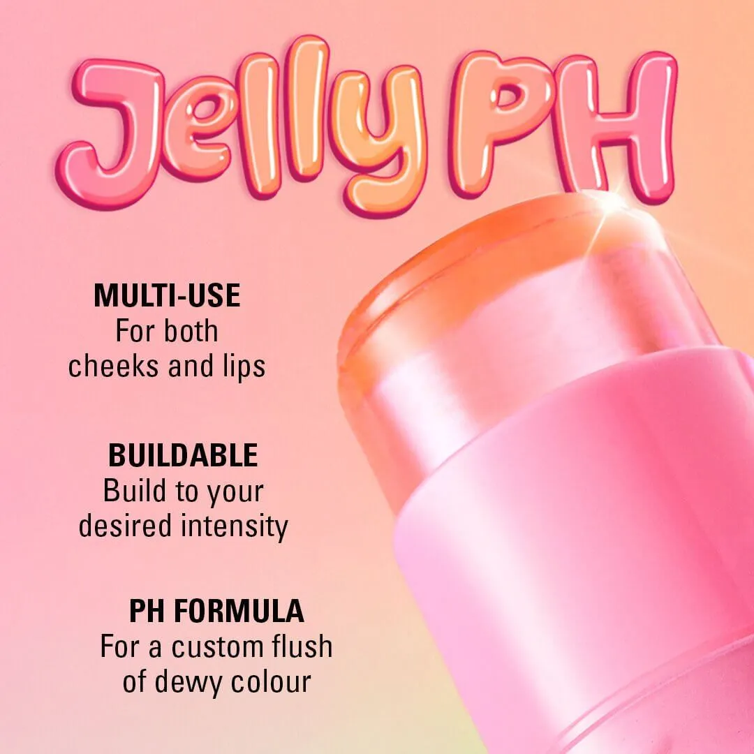 Revolution Jelly Glow blush lèvres et joues teinte pH