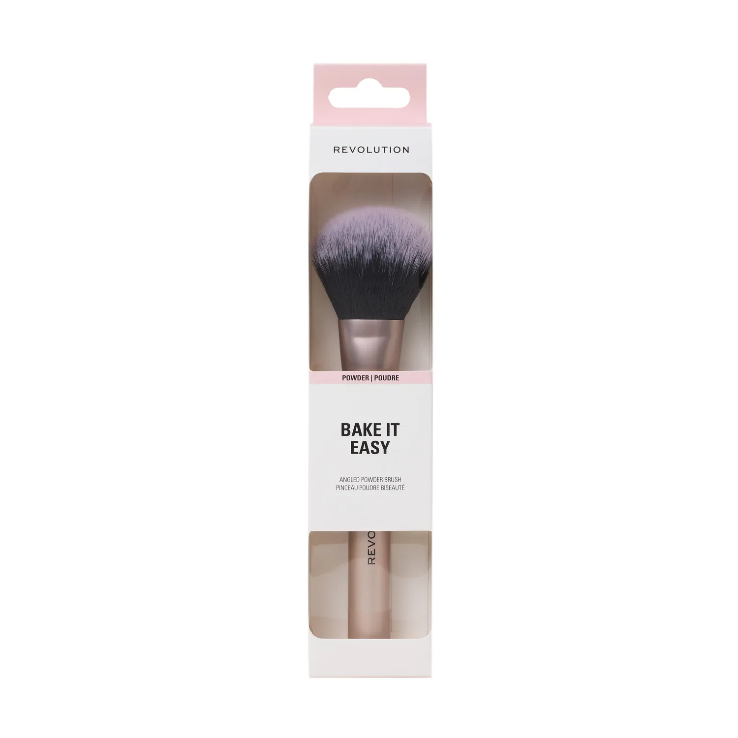 Revolution Bake It Easy pinceau poudre R13 palette plate