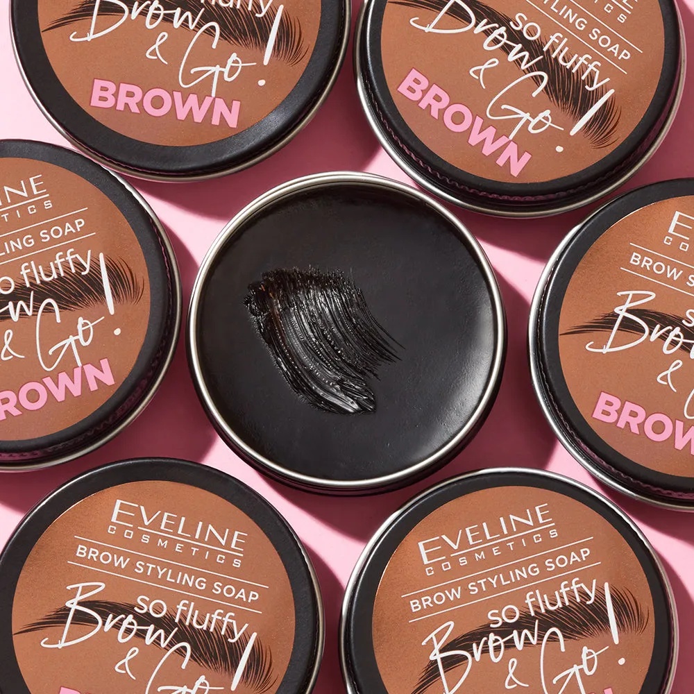 Eveline Brow & Go savon à sourcils fixation longue tenue