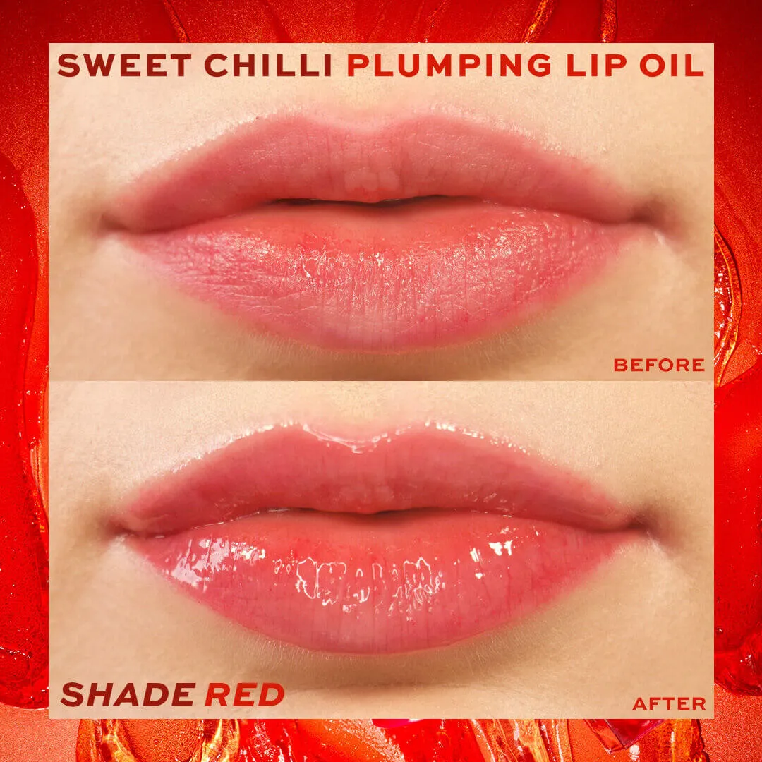 I Heart Revolution Sweet Chilli huile lèvres repulpante Red