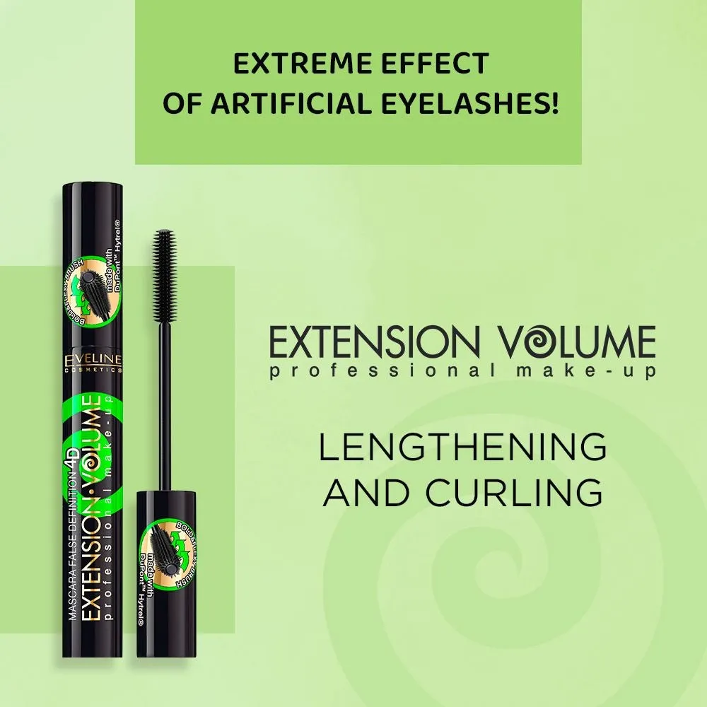 Eveline Cosmetics Extension Volume mascara recourbant allongeant