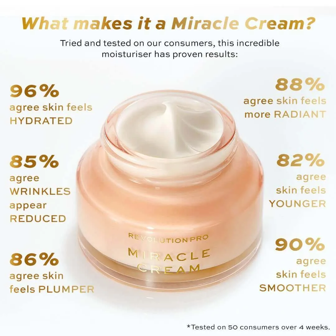 Revolution Pro Miracle Cream crème hydratante éclat