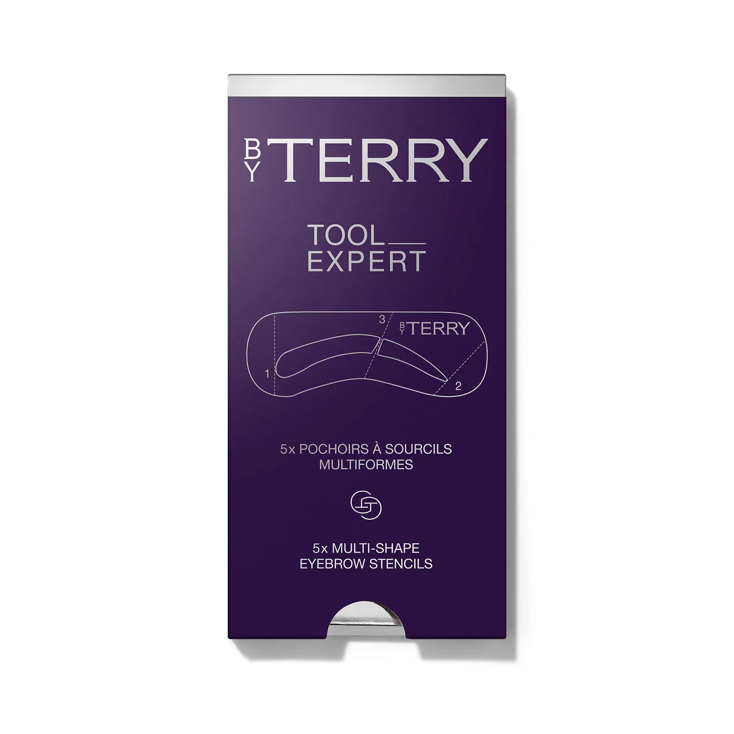 By Terry Tool-Expert pochoirs sourcils 5 formes réutilisables