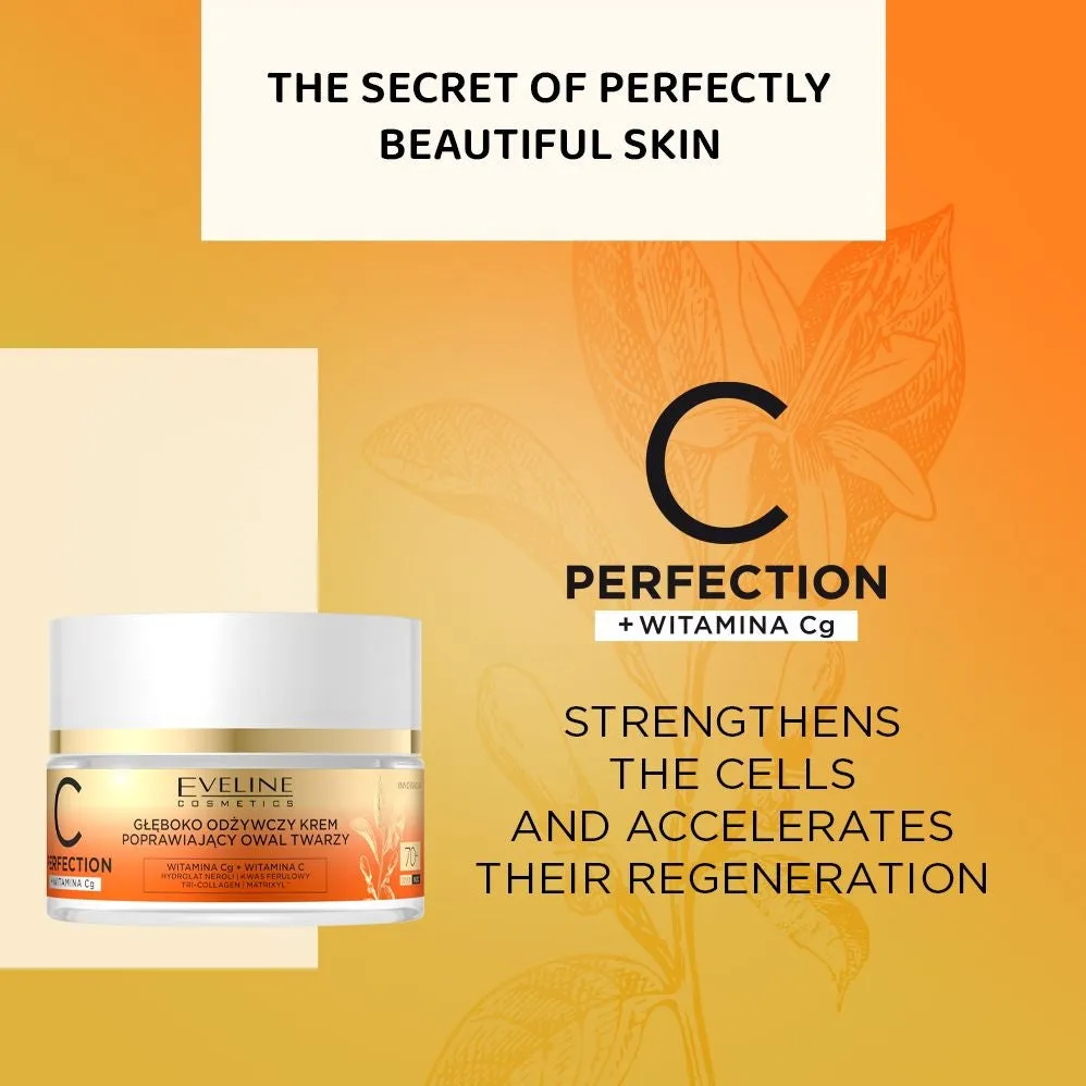 Eveline C-Perfection crème visage raffermissante 70+ nourrissante
