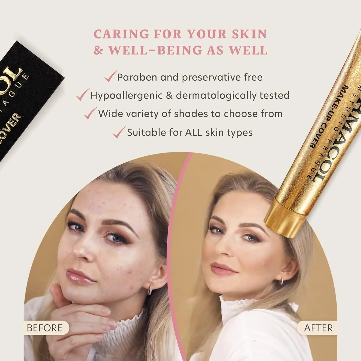 Dermacol Make-Up Cover fond de teint mat 208 couvrance totale