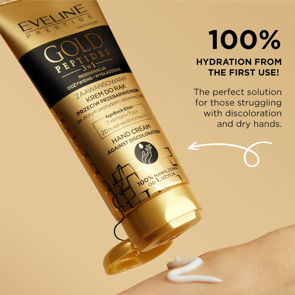 Eveline Gold Peptides creme mains anti-taches vitamine C