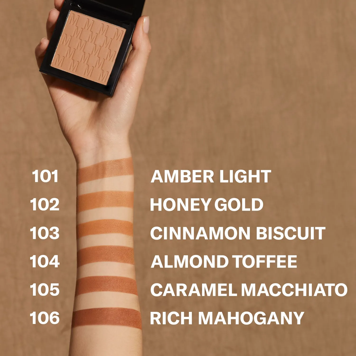 Mesauda Bronze Venus terre compacte 10g fini mat