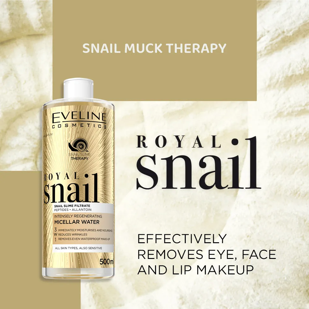 Eveline Royal Snail 3en1 eau micellaire régénérante