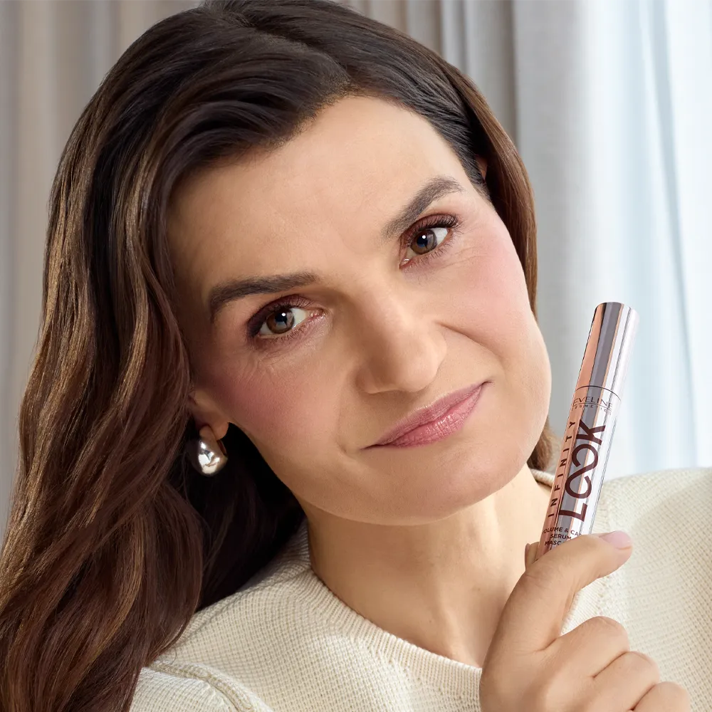 Eveline Infinity Look mascara sérum volume & soin recourbant