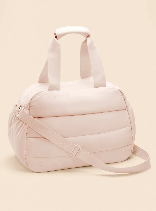 Rare Beauty Puffy Carryall Tote sac nylon rembourré