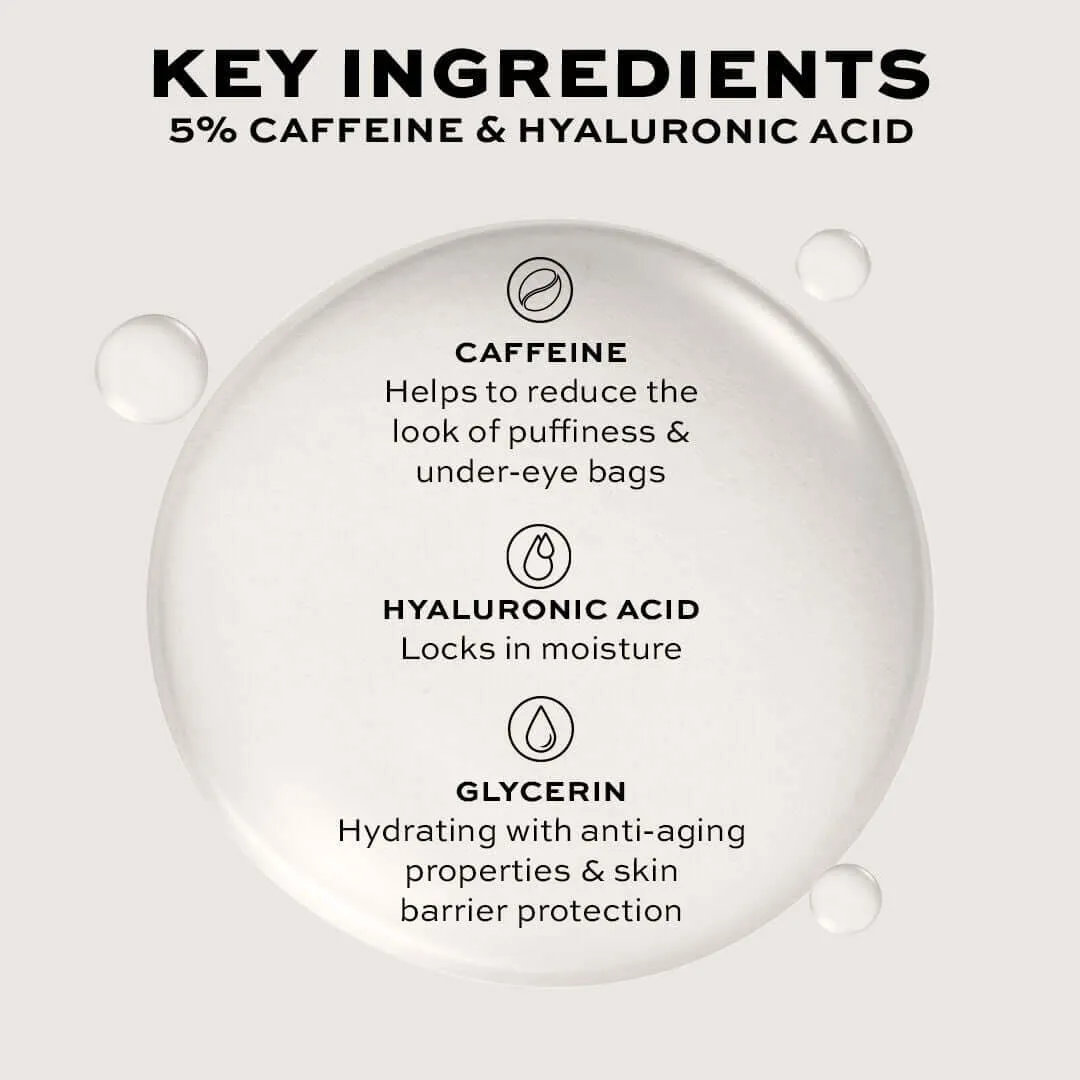 Revolution Pro Miracle sérum yeux caféine 5% acide hyaluronique
