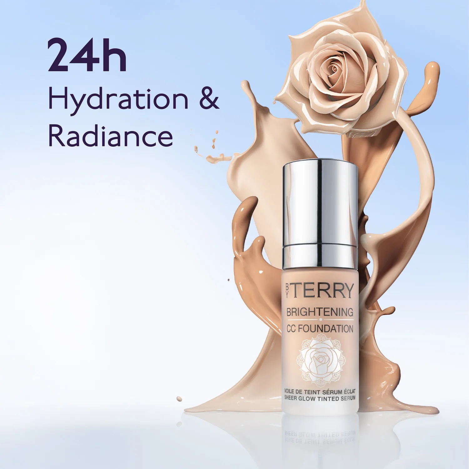 By Terry Brightening CC Duo fond de teint éclat + pinceau