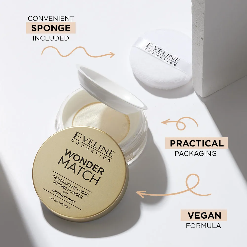 Eveline Wonder Match poudre libre fixatrice améthyste