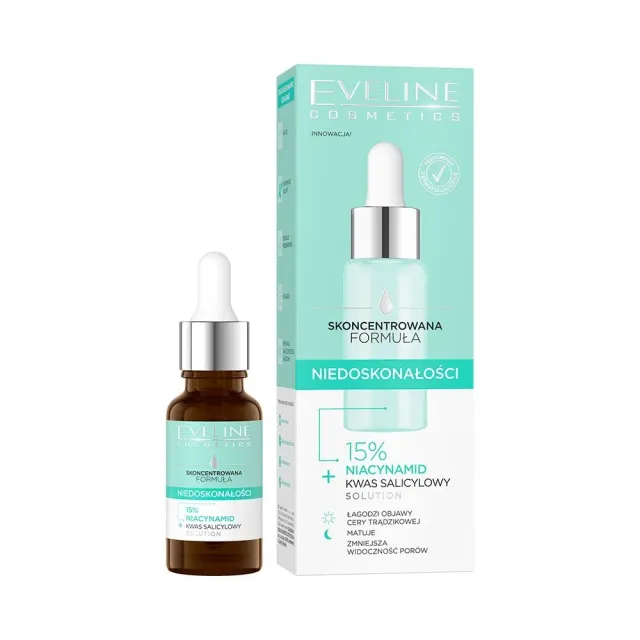 Eveline Formule Concentrée sérum anti-imperfections matifiant pores